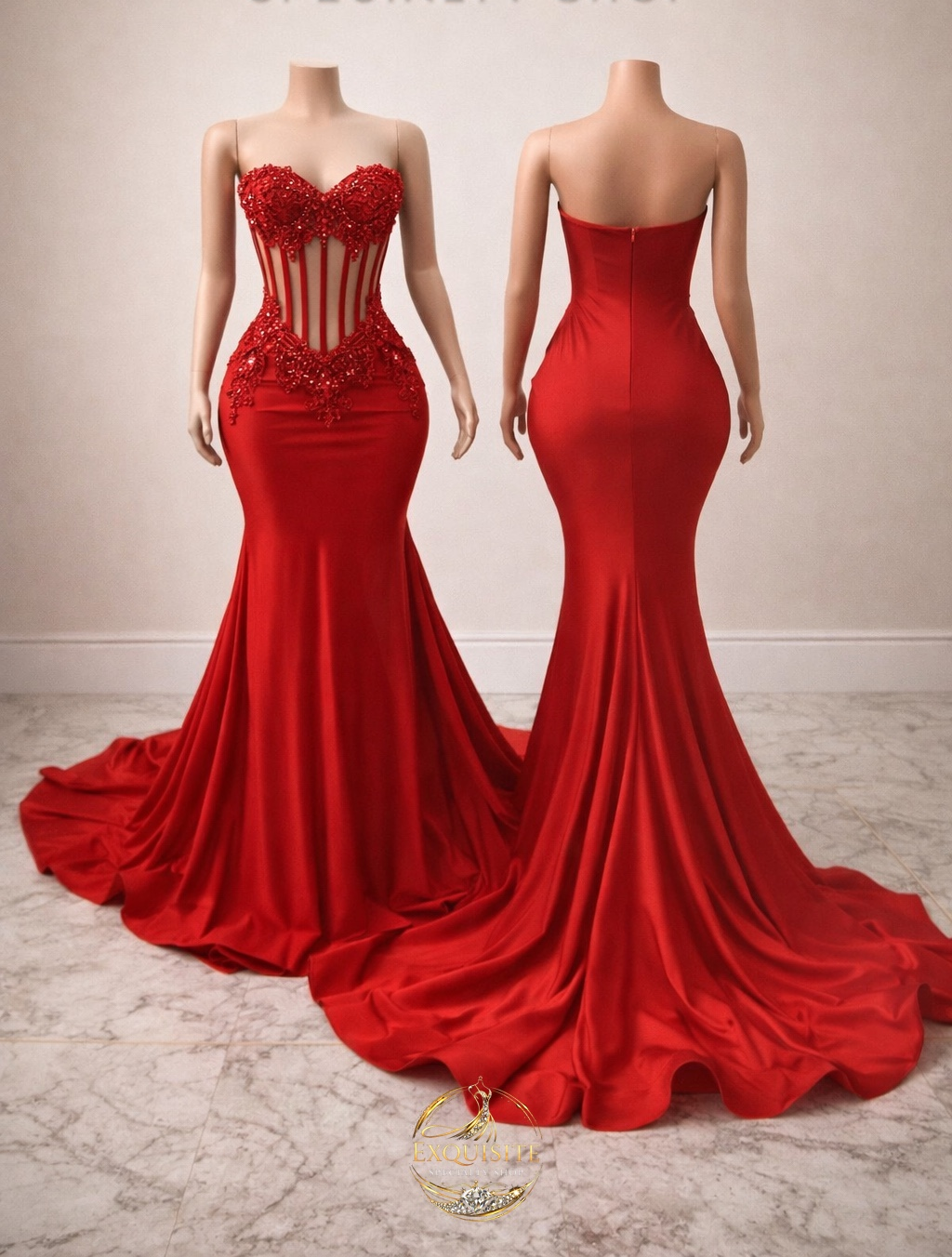Scarlet Siren Gown